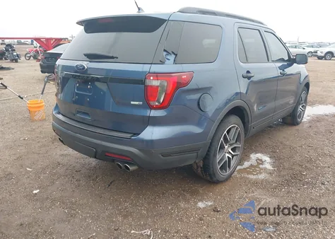 2018 Ford Explorer Sport from USA, damaged, VIN 1FM5K8GT1JGA25167